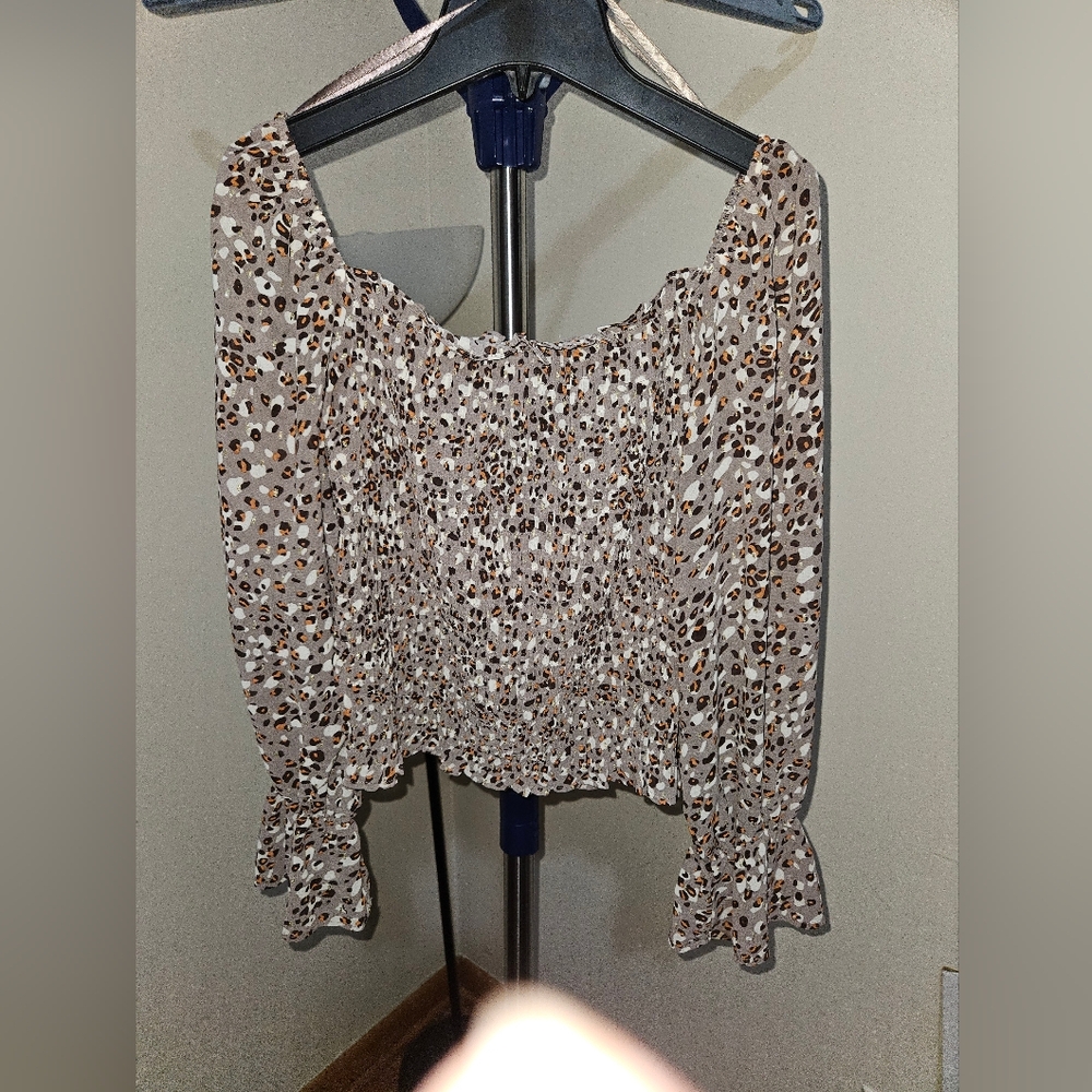 Animal Print Women's Top